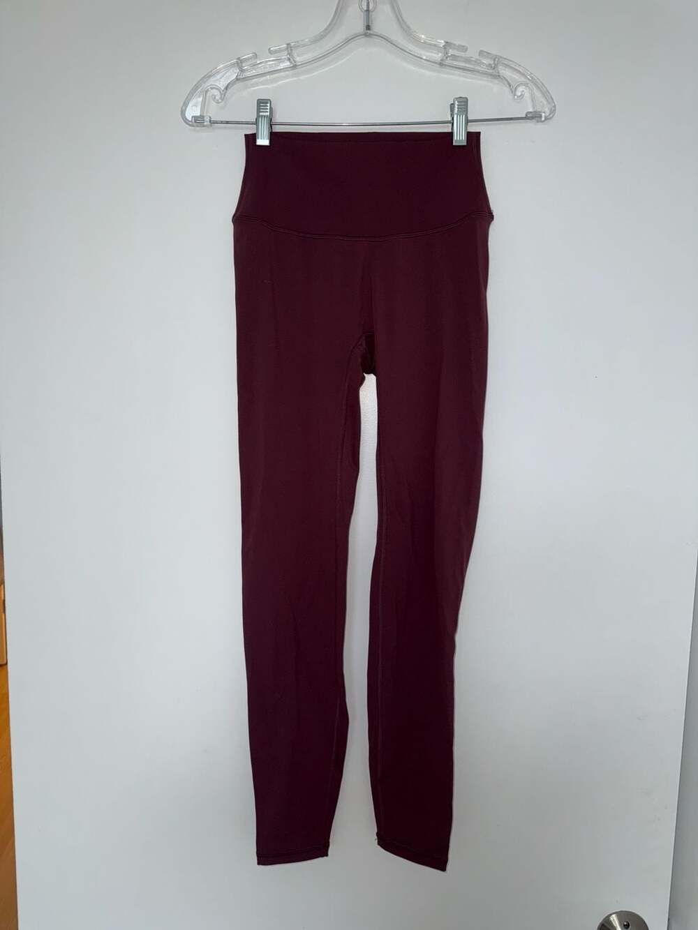 Paragon High-Rise Leggings Maroon